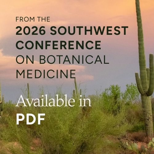 26SWN - 2026 Southwest Conference on Botanical Medicine Digital Book of Lecture Notes