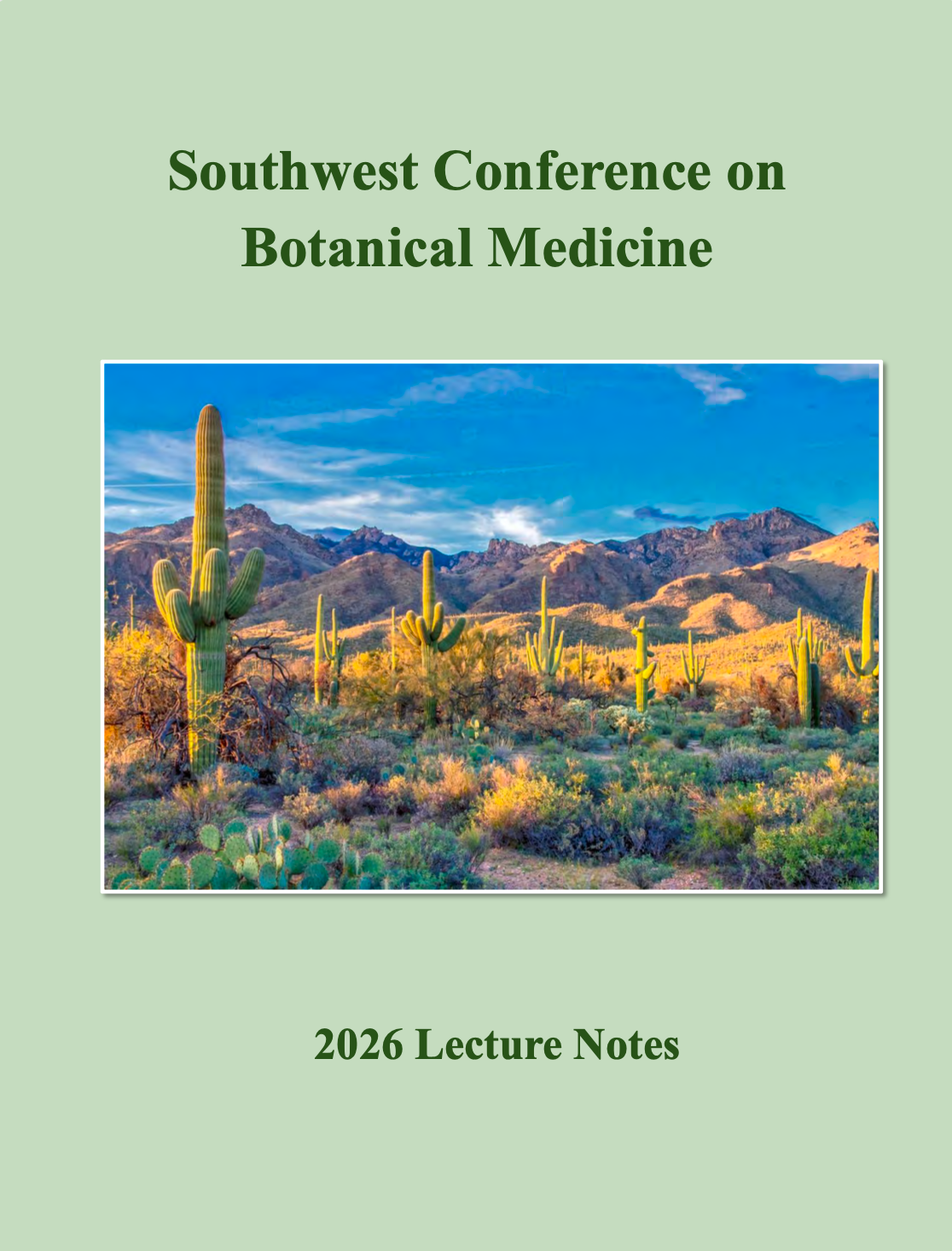 2026 Southwest Conference on Botanical Medicine