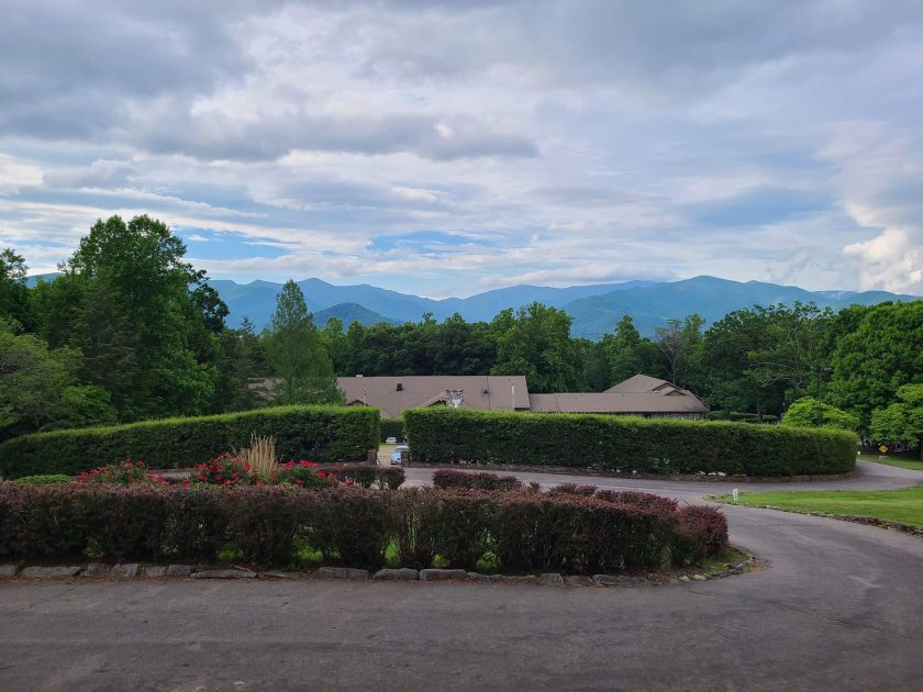 View from Eureka Hall at Blue Ridge Assembly 2022