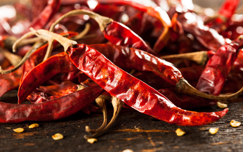 dried peppers capsaicin